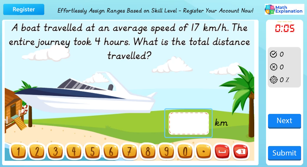 Calculating distance traveled