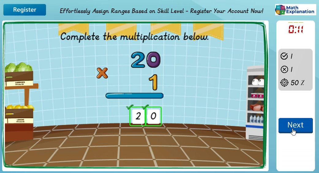 Multiplying a number by 10, 100, 1000 - answer correct
