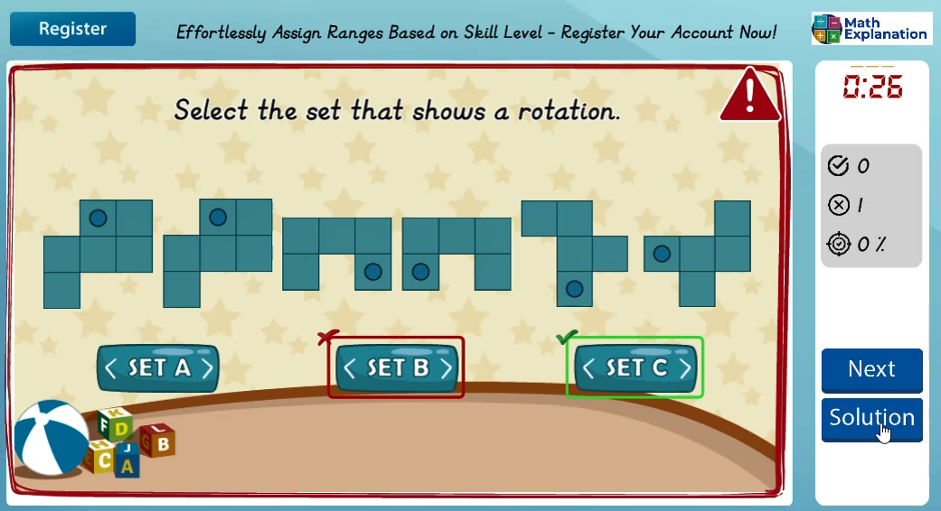 Alternation: Rotation - answer incorrect