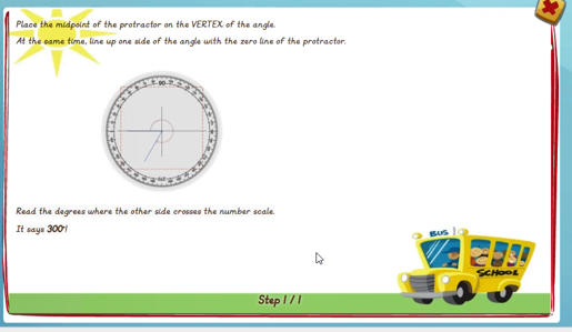 Finding angles: Up to 360 degrees - solution 1