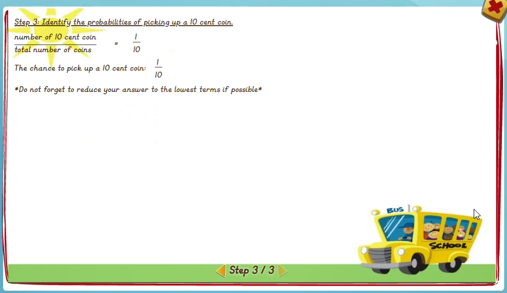 Describe probabilities: Fractions - solution 3