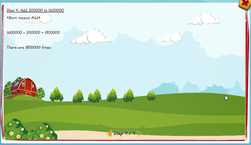 Problem solving involving addition and subtraction - solution 4