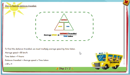 Problem solving with distance and speed - solution 2