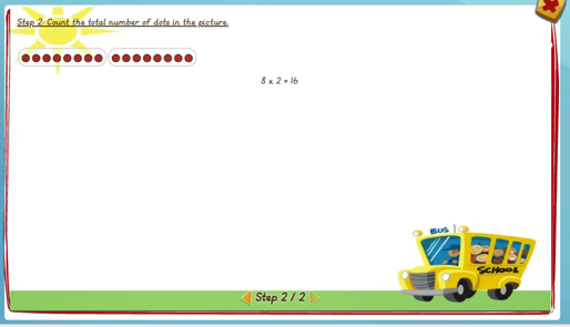 8 times table - solution 2